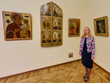 Музей М.В. Нестерова. Новгородская школа - Икона Благовещение
