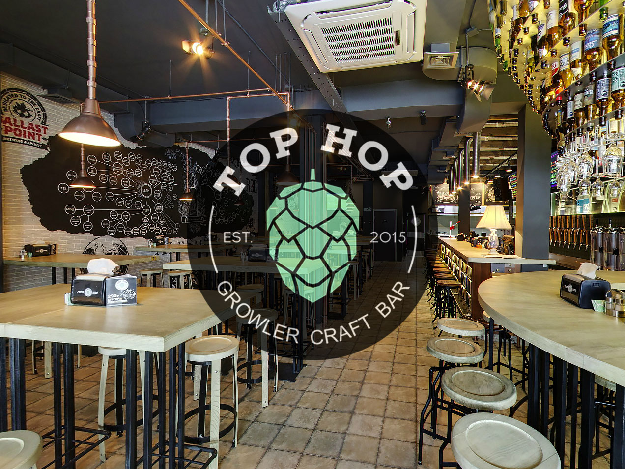 TOP HOP Гроулер крафт бар