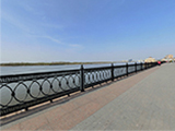 Центральная городская набережная р. Волга