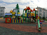 Семья, парк